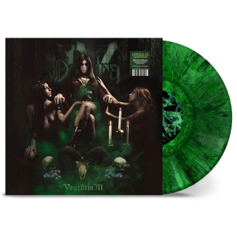 OPERA IX Veneficium LP GREEN BLACK MARBLE , PRE-ORDER [VINYL 12"]